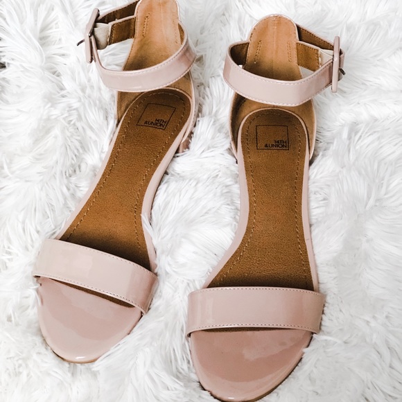 14th & union justine ankle strap sandal